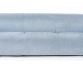 Gianfranco Frattini sofa model Sesann in suede edition Cassina 1970