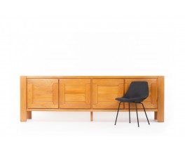 Sideboard large model in elm edition Maison Regain 1980