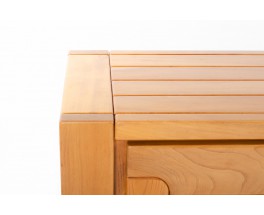 Sideboard large model in elm edition Maison Regain 1980