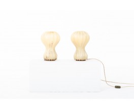 Achille and Pier Giacomo Castiglioni lamps model Gatto Piccolo edition Flos 1960 set of 2