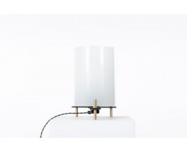 Georges Frydman table lamp metal brass and Perspex edition EFA 1955