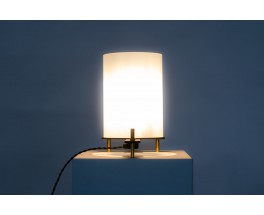 Georges Frydman table lamp metal brass and Perspex edition EFA 1955