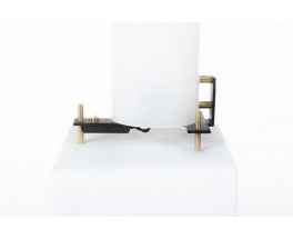 Georges Frydman table lamp metal brass and Perspex edition EFA 1955