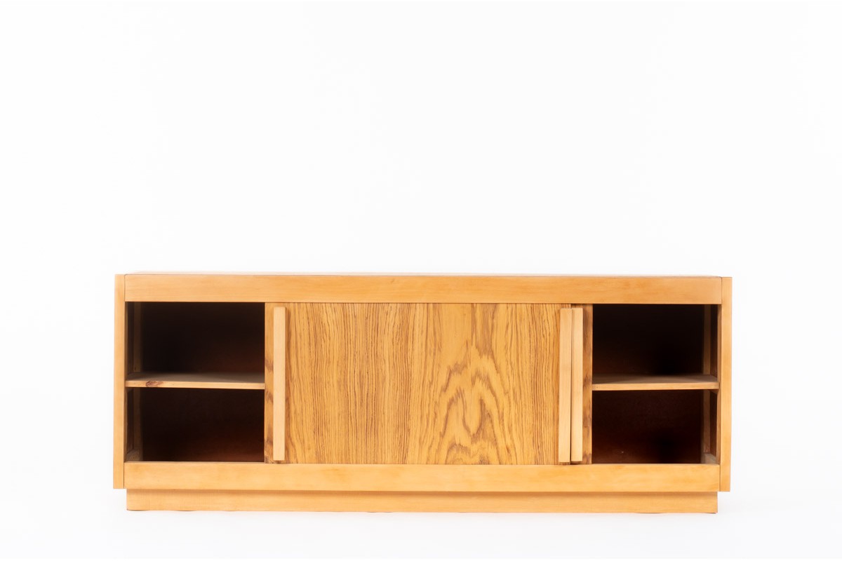 Andre Sornay sideboard in beech and zebrano 1940