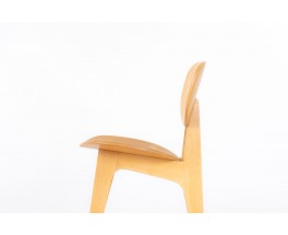 Junzo Sakakura chairs modèle 3221 edition Tendo Mokko 1953 set of 4