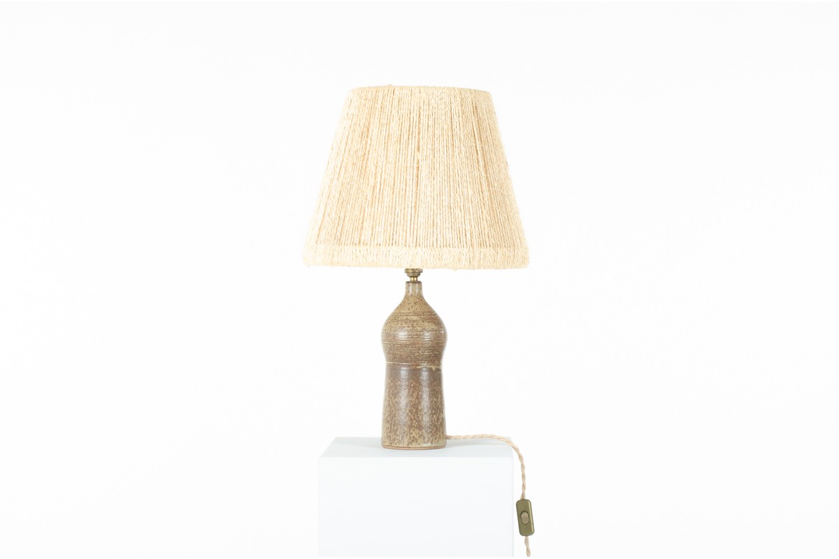 Lampe vintage en céramique