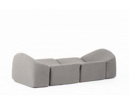 Chauffeuses Bernard Govin modèle Asmara édition Ligne Roset 1973 set de 2