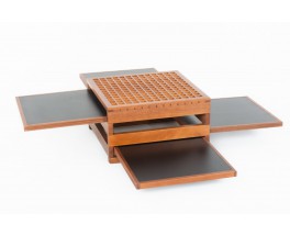 Bernard Vuarnesson coffee table model Tetra 1980