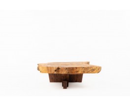 Brutalist coffee table large model 1950