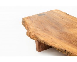 Brutalist coffee table large model 1950