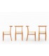 Philippe Starck chairs model Tessa nature edition Driade Aleph 1990 set of 4