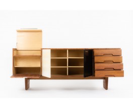 Robert Debieve sideboard in mahogany edition Les Huchers Minvielle 1950