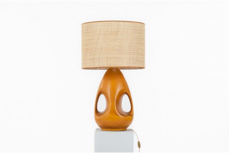 Lampe en céramique grand modèle 1960
