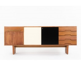 Robert Debieve sideboard in mahogany edition Les Huchers Minvielle 1950