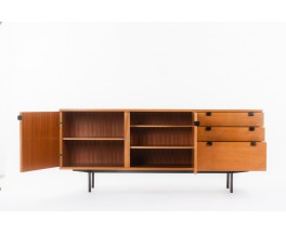 Alain Richard sideboard model 198 in elm edition Meuble TV 1955