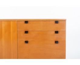 Alain Richard sideboard model 198 in elm edition Meuble TV 1955