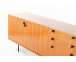 Alain Richard sideboard model 198 in elm edition Meuble TV 1955