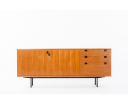 Alain Richard sideboard model 198 in elm edition Meuble TV 1955