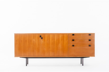 Enfilade Alain Richard modèle 198 en orme édition Meuble TV 1955