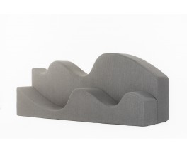 Archizoom sofa model Superonda in fabric edition Poltronova 1960