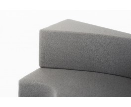 Archizoom sofa model Superonda in fabric edition Poltronova 1960