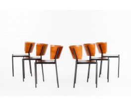 Philippe Starck chairs model Lila Hunter edition XO 1988 set of 6