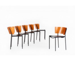 Philippe Starck chairs model Lila Hunter edition XO 1988 set of 6