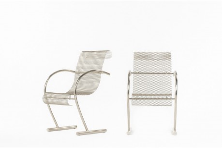 Shiro Kuramata armchair model Sing Sing Sing edition XO 1985 set of 2
