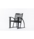 Pascal Mourgue armchair beech and caned edition Triconfort 1983