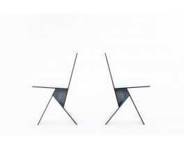 Verner Panton chairs model Vilbert for Ikea 1990 set of 2