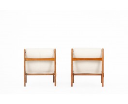Joseph Andre Motte low chairs model 790 edition Steiner 1960 set of 2