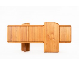 Pierre Chapo sideboard model R28 in elm 1980