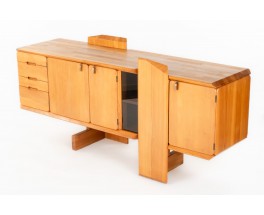 Pierre Chapo sideboard model R28 in elm 1980