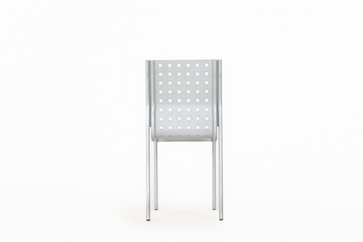Pietro Arosio chairs model Mirandolina n2068 edition Zanotta 1990 set of 6
