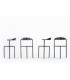 Philippe Starck chairs model Hashwood edition 3 Suisses 1987 set of 4