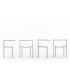 Philippe Starck chairs model Von Vogelsang edition Driade 1985 set of 4