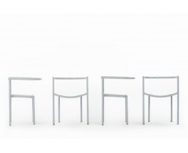 Philippe Starck chairs model Von Vogelsang edition Driade 1985 set of 4