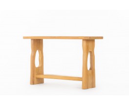 Console table model Hadrien oak Galerie44 Collection