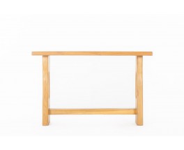 Console table model Hadrien oak Galerie44 Collection