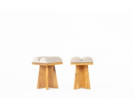 Stools Khi model by Galerie44 collection set of 2