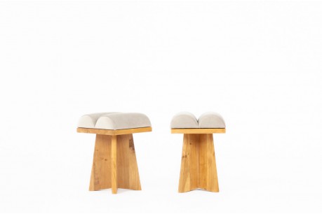 Stools Khi model by Galerie44 collection set of 2