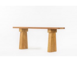 Console table model Tau oak Galerie44 Collection