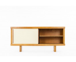 Sideboard model Thyra 2 doors oak and lacquer Collection Galerie44