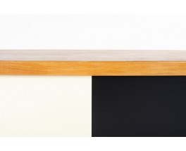 Sideboard model Thyra 2 doors oak and lacquer Collection Galerie44