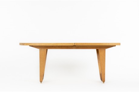 Guillerme and Chambron dining table model Ardennes edition Votre Maison 1950