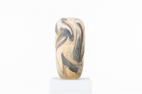 Vase Laurent Merchant grand modèle en céramique 1993