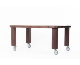 Zanini De Zanine Caldas rectangular dining table in IPE 2004