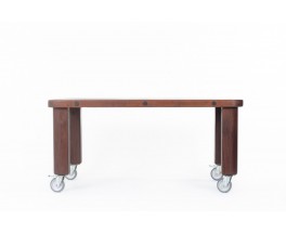 Zanini De Zanine Caldas rectangular dining table in IPE 2004