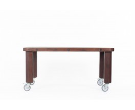 Zanini De Zanine Caldas rectangular dining table in IPE 2004