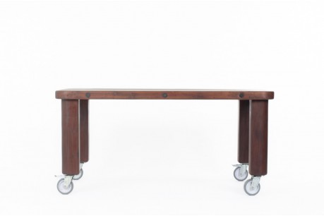 Zanini De Zanine Caldas rectangular dining table in IPE 2004